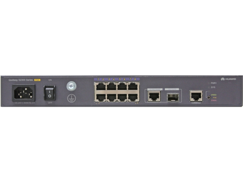 Huawei S2309TP-PWR-EI. Widok od przodu